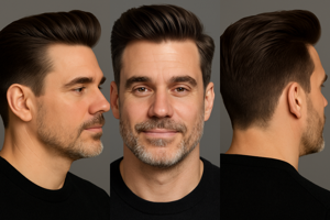 Classic Quiff hairstyle transformation by jayg