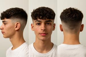 Skin Fade with Texture hairstyle transformation by jayg